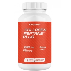 Гідролізат колаген з вітамінами і мінералами, Sporter, Collagen 2200 мг peptane plus - 120 таб