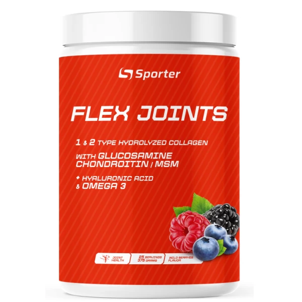 Комплекс для зв'язок та суглобів, Sporter, Flex Joints - 375 г 