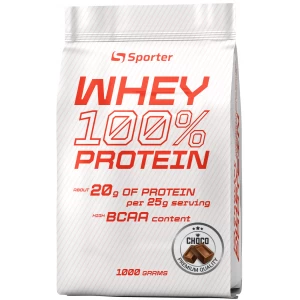 100% Сывороточный протеин, Sporter, Whey Protein - 1 кг 