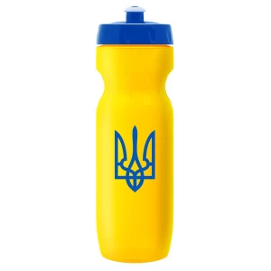Бутылка для воды, SporterGYM, Water bottle UA - 700 ml - Желтая  