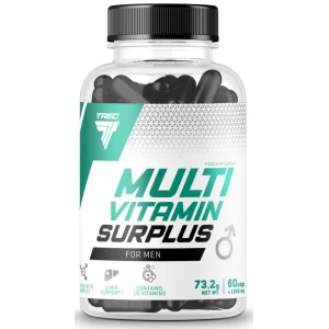 Вітаміно-мінеральний комплекс для чоловіків, Trec Nutrition, Multivitamin Surplus For Men - 60 капс