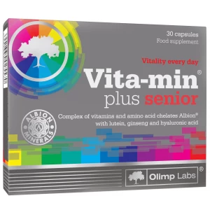 Витаминный комплекс для пожилых мужчин, Olimp Labs, Vita-min plus for men - 30 капс