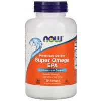 Концентрированная Омега-3 (360 EPA / 240 DHA), NOW, Super Omega EPA 1200 мг