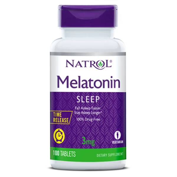 Melatonin 3 mg Time Release 100 таб