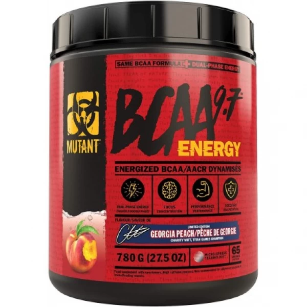 Енергетичні ВСАА, Mutant, BCAA Energy - 780 г