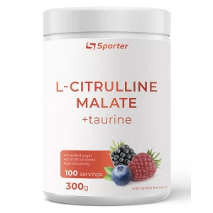 Цитрулин малат, Sporter, L - Ctrulline Malate 300 г