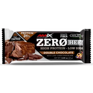Протеиновый батончик без сахара, Amix, Low-Carb ZeroHero Protein Bar - 65 г