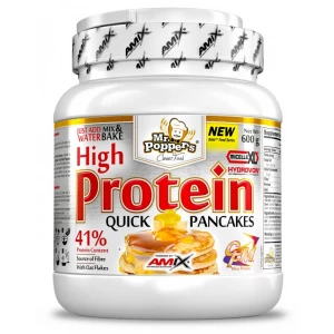 Суміш для панкейків, Amix, High Protein Pancakes - 600 г 